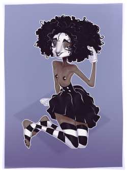 derekhetricknsfwart:some kinda mime lady 👀 cutie ;9