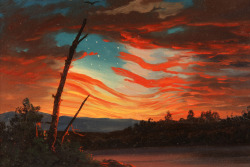    Frederic Edwin Church.Â Our Banner in the Sky.Â 1861.      