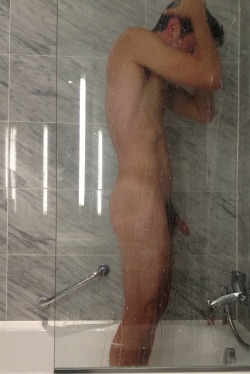 soft-uncut-dick-only:  Soft uncut dick only at http://soft-uncut-dick-only.tumblr.com/   I never fucked in the shower buddy let me join omg so sexy