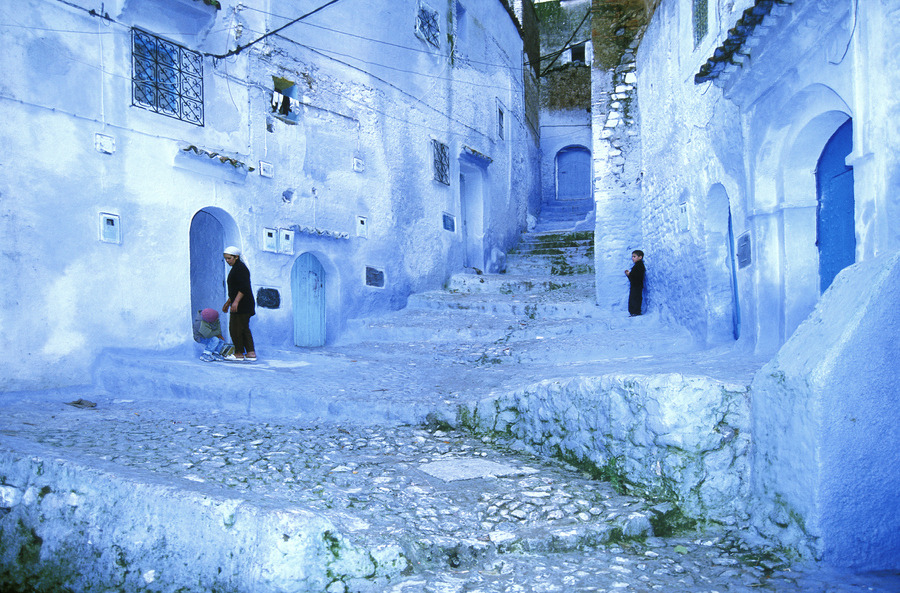 Chefchaouen or Chaouen is a city in northwest Morocco.  It is the chief town of