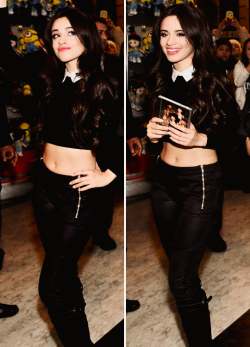 itscamilizer: Camila visiting the NBC Experience Store on January 3, 2015.