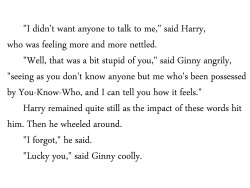  #ginny weasley is a great fucking character and if you can’t see that you probably only watched the movies  