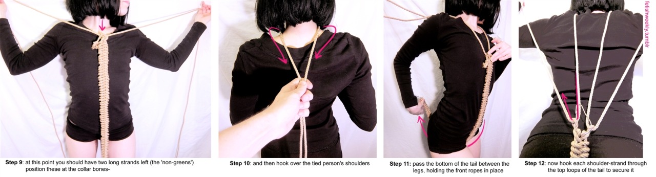fetishweekly:Shibari Tutorial: Fishbone Bodysuit♥ Always practice cautious kink!