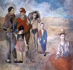 pablopicasso-art:    Family Of Acrobats (Jugglers)