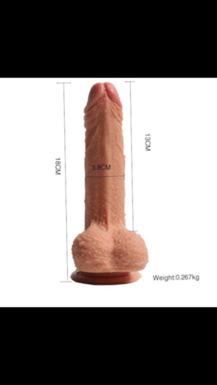 liliana-lumita: Feel a nice dick inside you with this human like 7 inch dildo to give you a nice ecstatic orgasm. It is very flexible and can bend very easily when you are riding it .It feels just like the real stuff with the veins very firm to stimulate
