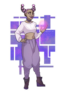 peerpressureart:  Jinx–Brittany Peer Ok I went more fashion than Super in this oops. BASICALLY tried to keep with animated while bringing in her comic attributes (like ya know her actual ethnicity). She wore nothing but white in the comics so ended