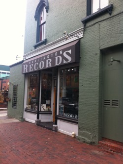 djeeel:  Burlington Records in, you guessed it, Burlington VT! This was my first time going here, and it is a cool spot. A lot of people were there on Saturday which made it hard to move around the smallish shop, but I liked it anyways. There is a more