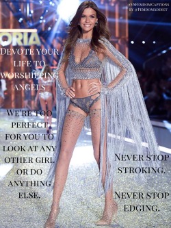 Fashion Show Series: Never stop worshipping the VS angels.