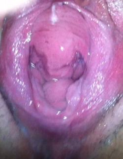 luv2cdagape:  I’m working on stretching my pussy and gaping more and more. I hope you like and if you do I will keep you posted as it gets larger and looser. 