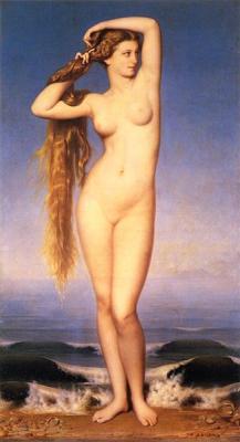 1862 “La Naissance de Venus&quot; (The Birth of Venus) by   Eugène Emmanuel Amaury Pineux Duval   