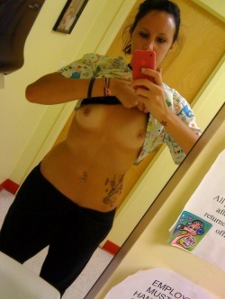 working-gals:  Ashleigh -naughty submission of this babe in a doctors office. Thanks for submitting anon! 