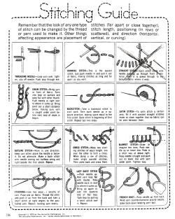 angrysweaters:   high res  high res  high res  high res  high res A Study in Hand Stitches (including button sewing!) I’ve just decided to digitize and upload all my cool sewing lessons I have saved from high school. Enjoy! 