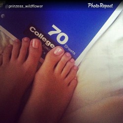 ifeetfetish:  Adorable feet By @prinzess_wildflower “🎀📚✏️ I can tell that we are gone be friends. #backtoschool #feet #foot #footporn #footfetish #sexyfeet #sexyfoot #sexytoes #prettyfeet #prettytoes #longtoes #footfetishnation #softfeet #beautifulfeet
