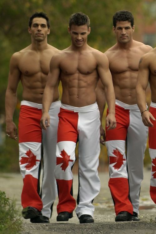 Porn Pics hotmusclejocks:  Happy Canada Day!!! http://hotmusclejockguys.blogspot.com/2014/07/hot-canadian-muscle-jocks-happy-canada.html