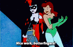 bhucewayne:  Harley and Ivy’s first meeting 