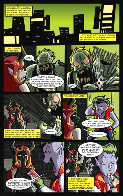 This was commissioned by a buddy of mine who goes by the name Darksidestraxus on deviantART,  and he wanted me to make the first page of his story series called, &ldquo;Cynical Vampire&rdquo;.