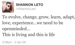 let-pleasure-run-its-course:  fiftyshadesofshannonleto:      Shannon’s old tweets 😔❤️   the good, old times!