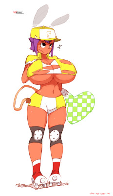 maiz-ken:  hm i wonder where she got this outfit? 
