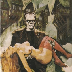 mykillyvalentine:  A 1976 issue of the Italian Frankenstein comic.