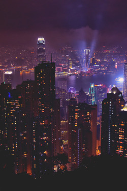 motivationsforlife:  Hong Kong Night View by Raul Hudson \ MFL 