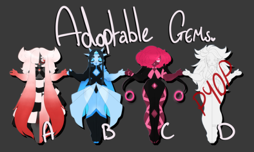 These are three adoptable batches I recently made!You can find them on FA and DA!Munchums FA - https://www.furaffinity.net/view/24403252/Sea BabiesFA - https://www.furaffinity.net/view/24411242/DA - https://nykun.deviantart.com/art/Sea-Babies-Batch-1-15-o