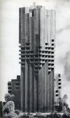 Wacky-Thoughts:  Gian Paolo Valenti. Architecture D’aujourd’hui 102 Jun 1962