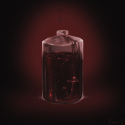 The results of an Instagram poll to help me design a potion. I present to you a poison made of eyes of newt, coagulated blood, mushrooms, and the spit of a virgin.