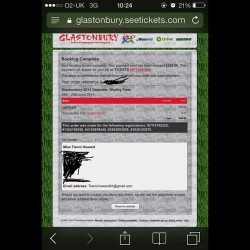 #Glastonbury #tickets