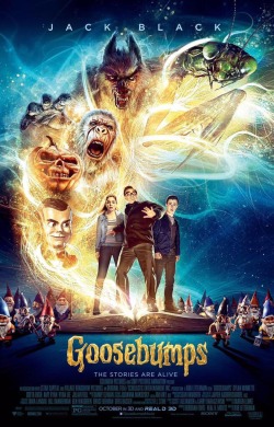 strangevibezz:  mspapercompany:  superherofeed:  ‘GOOSEBUMPS’ movie poster released!  YAAAAS strangevibezz  Omg OMG  this looks like the worst thing ever and I am going to see it opening day