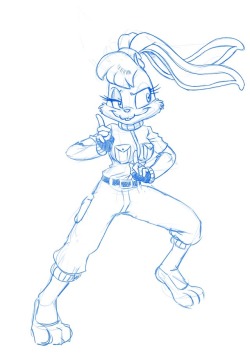 Stream Sketch Request for WCP of Lola ready for a fight  Patreon    Ko-Fi    Tumblr   Inkbunny    Furaffinity