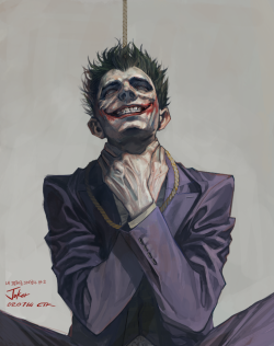 ctkcave:  Daily Drawing 02/07/14 Joker from Arkham Origin 