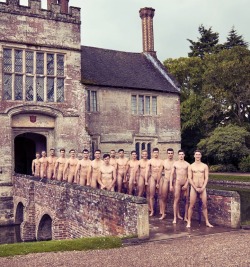naked-games:  Graduating Class of Rubber Saddle Riding Academy at Lower Hopdildo,  Dorset. 1955 (Photo by Lance Corporal Geddem Wilde DeYoung, Ret)  