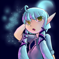 Just a bust picture of an elf loli this time!