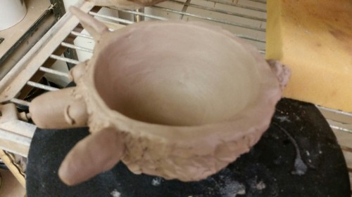 Porn photo I made a sheep icecream bowl for club mud!!!!