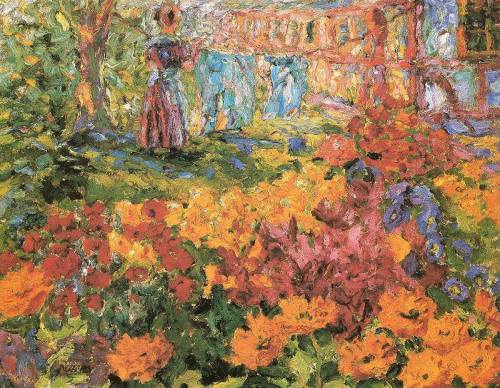 Jardin de fleurs, 1908, Emile Noldehttps://painted-face.com/