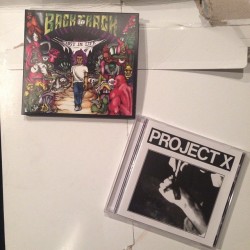Got the new @backtracknyhc cd and finally my hard copy of Project X.. I know it&rsquo;s not vinyl but the cd version will do for me. Some New York hardcore for tonight!! #newyorkhardcore #newyork #projectx #backtrack #hardcore #xdiv #staygolden #music