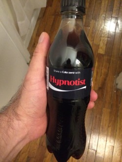 diaryofasnowflake:  zot800:  Share a Coke zero with Hypnotist  IT’S A TRAP.  *quickly hides pocket watches*  whaaaat? nooooo, not a trap&hellip;