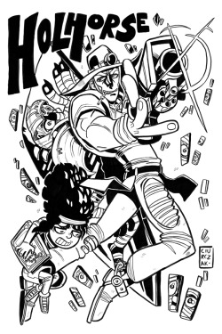 soulkarl:  JOJO #8: Hol Horse (and Boingo) ((and Hanged Man)) Just your everyday, average, Number 2 kinda guy. 