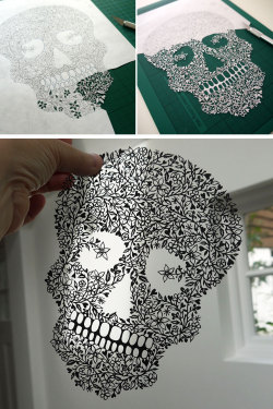 itscolossal:  Painstaking Folk Art Papercuts by Suzy Taylor