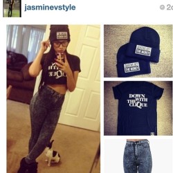 jasminev-news:  @gigimmm: Go to http://www.jasminevmusic.com to get all @jasminevillegas daily looks. The fact that this blog is ran by @jasminevstyle one of her jasminators is the cutest thing ever! Clothing line coming in 2014! Beanie line coming