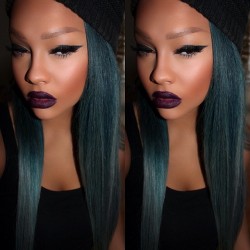 sonjdradeluxe:  Bleached brows, bold liner,