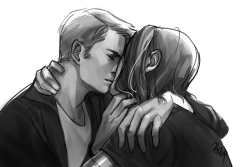 buckybuns:  just need to get closer-                                closer-                lean on me now,    lean on me now for my steve. 