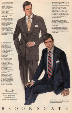 Excerpt from the Brooks Fall 1988 catalog