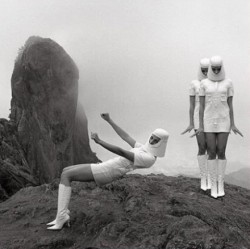 candypriceless:  Space nuns, Pierre Cardin, 1970 