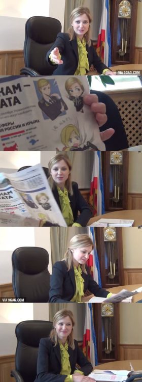 Porn Pics japdesene:  Natalia Poklonskaya finds out