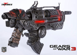 gamefreaksnz:  Gears of War HammerBurst Prop Replica Product Specifications Gears of War 3 Hammerburst replica Are you tough enough to handle one? Officially licensed Gears of War 3 replica weapon Made of hand-painted, hand-finished, hand-cast polystone