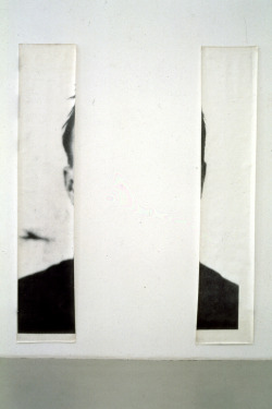 erasing:  The Ears of Jasper Johns | Michelangelo Pistoletto