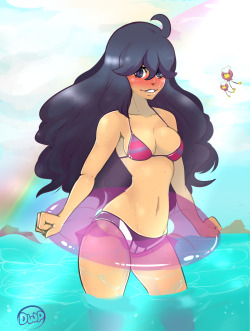 dwps:  I don’t draw enough Hex Maniac and its summer time so here’s something 