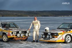 collaverglas:  Stig Blomqvist and the Audis Sport Quattro &amp; Sport Quattro S1. 