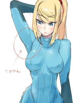 2004zilla:  Samus Aran by Ario Can we all just agree Ario draws the best Samus ever   yes~ &lt; |D’‘‘